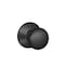 Schlage F-Series Plymouth Matte Black Passage Knob Right or Left Handed F10GPLY622 - alternate 2